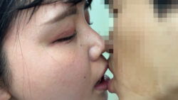 「 M男が街中で女性に声をかけてキスさせてもらう みのり 」」